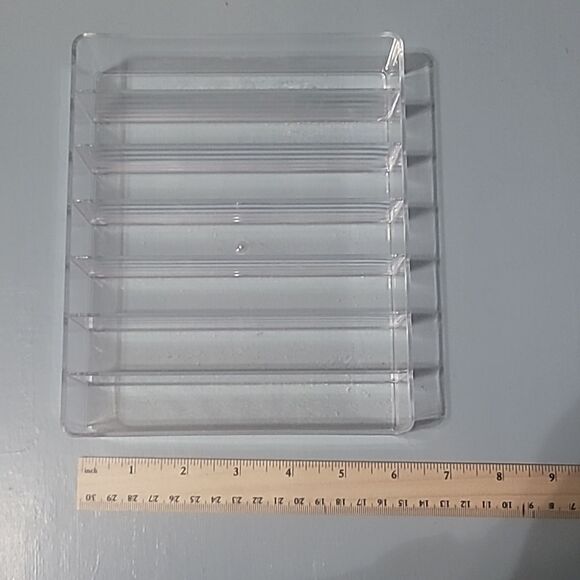 7 compartment acrylic palette organizer - Picture 2 of 6